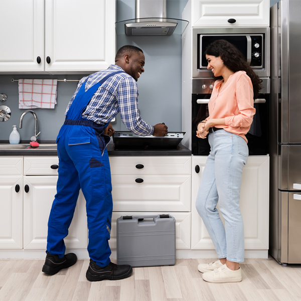 can you provide an estimate for cooktop repair before beginning any work in Plainfield Massachusetts